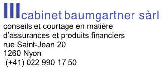 Cabinet Baumgartner Sarl Nyon
